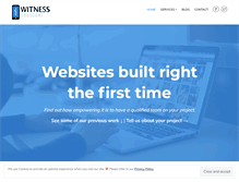 Tablet Screenshot of iwitnessdesign.com